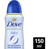 Dove Advanced Care Talco antiperspirant za ženske 11x150 ml | Shoptok.si
