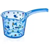 bokal za kupanje blue transparent ocean