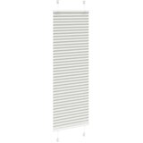 vidaXL Plisirana roleta svijetlosiva 45x150 cm širina tkanine 44,4 cm | shoptok.hr