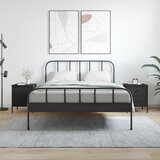  Noćni ormarići 2 kom crni 40 x 42 x 50 cm od konstruiranog drva | shoptok.hr