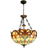  Brilagi - Tiffany vitražni luster na lancu MIRABELLA 3xE27/60W/230V prečnik 50 cm | Eponuda.com