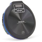 Aiwa Prenosni CD predvajalnik PCD-810BL v črno/modri barvi | Shoptok.si