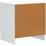  Nočna omarica Bela 43 x 34,5 x 44,5 cm Inženirski les, (5000298576) | Shoptok.si