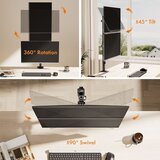 Vonhaus dvojni namizni nosilec do diagonale 32'' vertikalen | Shoptok.si