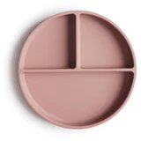 Silikonski krožnik s priseskom – Blush