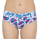 69SLAM Women's panties boxer skullmond white
