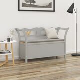  Klupa siva 107 x 45 x 75,5 cm od masivne jelovine | shoptok.hr