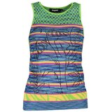 Desigual Top s naramenicama 'SONIA' plava / tirkiz / svijetlozelena / crna Cijene