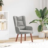  Fotelja Svijetlo siva 63 x 67 x 94 cm Baršun | shoptok.hr