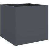 Furnova Cvetlično korito antracit 49x47x46 cm jeklo, (21920919) | Shoptok.si