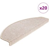  Prostirke za stepenice 20 kom 65x24x4 cm taupe poluokrugle velike | shoptok.hr