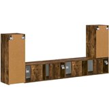 4 pcs Dimljeni oreh - - Rjava - 71.73 - 98 x 31 x 29,5 cm - 2025-vidaXL-Uvoz_2 | Shoptok.si
