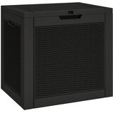  Vrtna kutija za pohranu crna 55,5 x 43 x 53 cm polipropilen | shoptok.hr