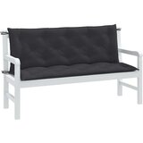 vidaXL Jastuci za vrtnu klupu 2 kom antracit 150x50x7 cm tkanina | shoptok.hr