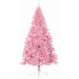  Umjetno predsvijetljeno božićno drvce Ružičasta 240 cm PVC | shoptok.hr