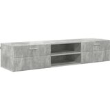 vidaXL TV omarica s predalom Bela z visokim sijajem 150 x 39 x 30 cm | Shoptok.si