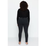 Trendyol Curve Anthracite High Waist Flexible Skinny Jeans Cijene