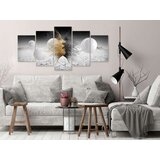  Slika - Woven Faces (5 Parts) Wide Golden 100x50 | shoptok.hr