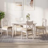  Jastučići za sjedenje 4 pcs Krema 40 x 40 x 6 cm Mikrofibra | shoptok.hr