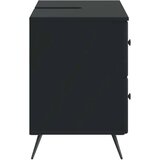  Kupaonski ormarić za sudoper BREDA Crna 82 x 41 x 59 cm - Crna | shoptok.hr