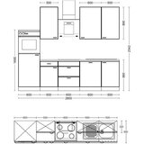 Flex-Well Kuhinjski Blok Z Aparati Nepal, Kašmir, Barva Hrasta | Shoptok.si