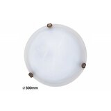 Rabalux plafonjera alabastro E27 1x max 60W belo staklo - alabaster (3203) cene