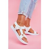 Big Star Women's Sandals White FF274A603 Cene