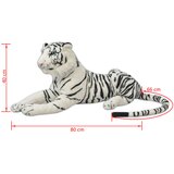 Plišani tigar bijeli XXL | shoptok.hr