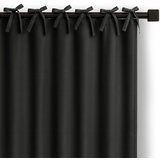 Restilo zasłona CARLI kolor czarny gładki styl klasyczny troczki 25x1,5cm materiał oxford 140x250 | shoptok.hr