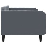 vidaXL Raztegljiva postelja temno siva 90x200 cm žamet | Shoptok.si