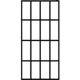 vidaXL Pregrada za tuširanje od mutnog kaljenog stakla 80 x 195 cm | shoptok.hr