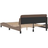  Okvir za krevet Dover boja cappuccina 120x200 cm umjetna koža | Eponuda.com