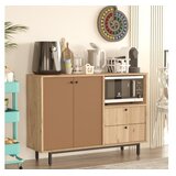 Hanah home Komoda RE2-SK, 120x85x35,5 cm, Smeđa | Eponuda.ba