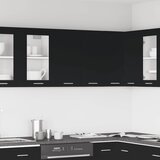 Viseći ormarić "Lyon" Crni 60x31x60 cm Inženirsko drvo | shoptok.hr