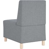  Modularna sofa bez naslona 2 pcs Svijetlo siva 55 x 74 x 82 cm | shoptok.hr