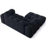 Cosmopolitan Design Tamno plava kutna garnitura od šenila (s lijevim kutom/s ležaljkom) Treno – | shoptok.hr