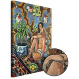  Slika - Henri Matisse – Decorative Figure on Ornamental Ground 80x120 Premium Print | shoptok.hr