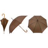  Dežnik Zeus, z lesenim ročajem, rjav | Shoptok.si