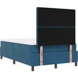  Krevet s opruga kutije Tamno plava 200 x 120 cm Baršun | shoptok.hr