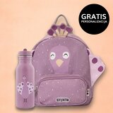 Trixie dječji ruksak + bočica 500 ml mrs. peacock | shoptok.hr