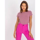 BASIC Feel Good T-shirt-RV-TS-4623.67-dark pink | Shoptok.si