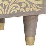 Ormarić s vratima 2 pcs Siva 40 x 33 x 46 cm Čvrsto drvo manga | shoptok.hr
