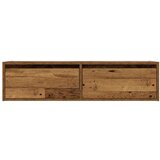 TV ormarići s LED svjetlima 2 kom boja drva 100X35 5x25 cm | shoptok.hr