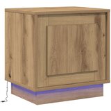 vidaXL Nočne omarice Umetniški hrast Inženirski les 44 x 34.5 x 45 cm | Shoptok.si