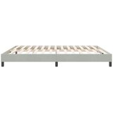  Okvir kreveta bez madraca svijetlo sivi 180x210 cm baršun | Eponuda.com