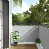 vidaXL Vrtno platno za zasebnost sivo 300x90 cm PVC Cene