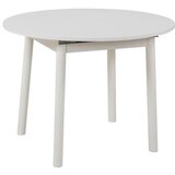 Hanah home Oliver - White White Extendable Dining Table