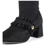 Resti Black pumps on a higher post with a Preciosa sock - Footwear | ePonuda.com