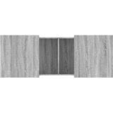  Stolić za kavu siva boja hrasta 100x55x40 cm konstruirano drvo | shoptok.hr