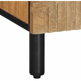 vidaXL TV omarica rjava 100x33x46 cm masivni les Mango | Shoptok.si